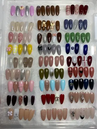 ネイル D‘OPALEサロン所属・長さ出し専門店 上野kkのネイルデザイン