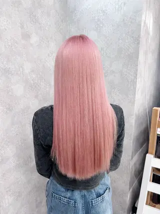 ロング カラー 💕ブリーチ/ヘアメ 🎀YUUKAのヘアスタイル