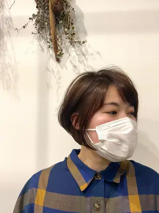 ショート Linda所属・高橋 侑莉亜のヘアスタイル