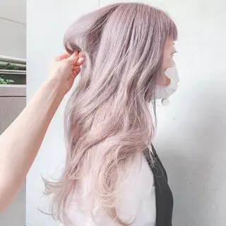 セミロング カラー NORME所属・NORME経堂 nonのヘアスタイル