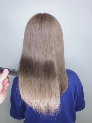 セミロング カラー AI 高田馬場店のヘアスタイル