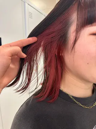 カラー ブリーチカラー/ベー ジュ/Hono🦖のヘアスタイル