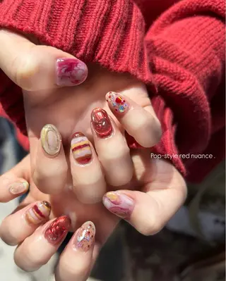 ネイル ASA nail / ニュアンス☀︎個性派のネイルデザイン