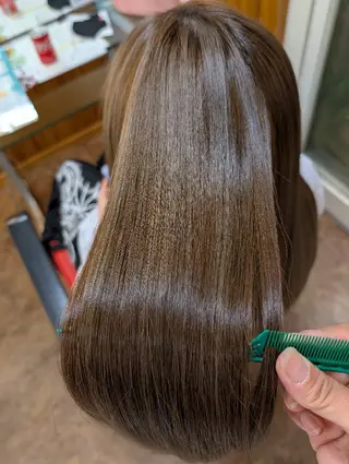 ロング 田中 美沙のヘアスタイル