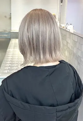 ミディアム カラー トップスタイリスト 👑田添幹宜のヘアスタイル