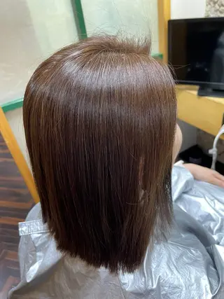 ミディアム katae sayoriのヘアスタイル