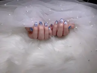 ネイル ETERNA Nail 銀座店【パラジェル/フィルイン/チップ長さだし/マグネット/ニュアンス】所属・ア カリのネイルデザイン