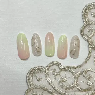 ネイル ⭐︎休業中の練習⭐︎ JNA認定講師髙橋のネイルデザイン