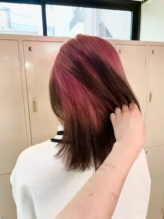 ミディアム 💥ウルフカット デザインあんな💥のヘアスタイル