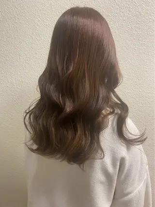 ロング 中谷 幸音のヘアスタイル