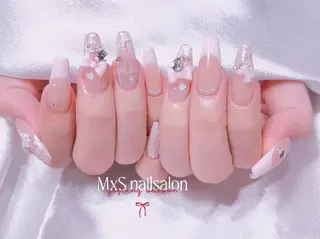 ネイル MxS Nail 【長さだし/フィルイン/マグネット/ワンホンネイル/韓国ネイル/パラジェル】所属・M×S Nail みなのネイルデザイン