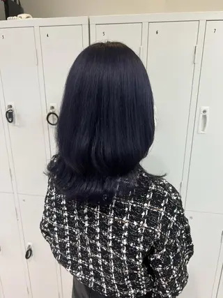 セミロング カラー collet矢島/ ブリーチ指名No.1のヘアスタイル