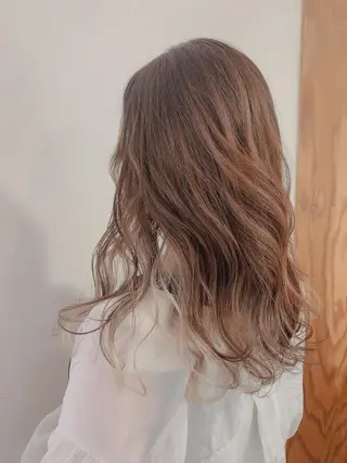ロング チカ/暖色系カラー/ おまかせ大歓迎のヘアスタイル