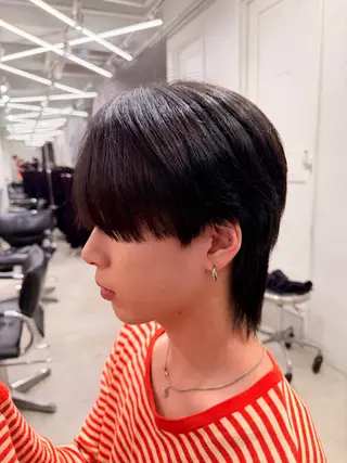 メンズ メンズ/シャドウ/ 波巻き/kyogoのヘアスタイル