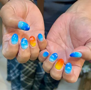 ネイル いちじゅう あおいのネイルデザイン