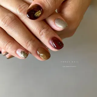 ネイル Freex nail所属・freex nail /ニュアンス/個性派のネイルデザイン