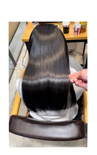 ロング HANARE by youres hair 神楽坂所属・神楽坂/縮毛矯正/ 髪質改善/香村優弥のヘアスタイル