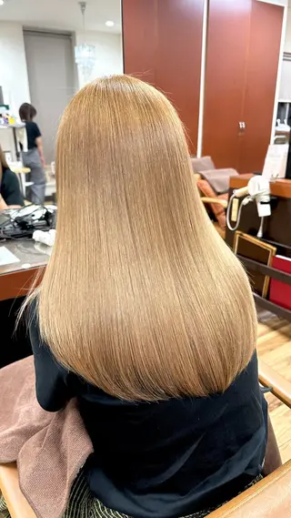 ロング セナ 抜け感レイヤー職人のヘアスタイル