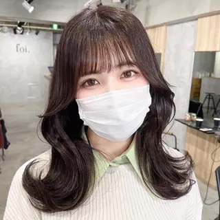 ロング カラー 韓国レイヤー/ 顔周り💕田中将吾のヘアスタイル