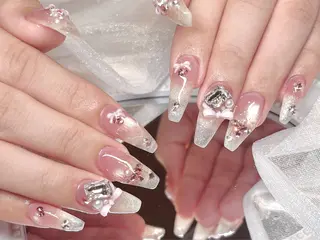 ネイル moca  心斎橋店所属・moca心斎橋店 Aina🐈‍⬛🤍のネイルデザイン