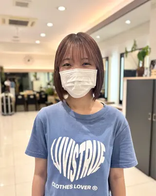 ショート 辻村 彩華のヘアスタイル