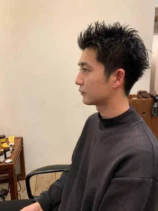 ショート メンズ off所属・【モデルさん募集！】 ✂︎小林マキトのヘアスタイル