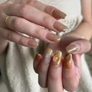 ネイル Lull ネイル/ HBL/ハンドケアのネイルデザイン