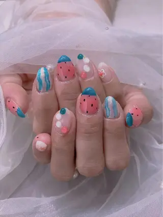 ネイル 長さだし専門店 M2　rikaのネイルデザイン