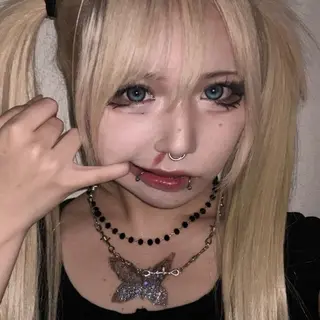 ショート エクステ/ハイトーン joeのヘアスタイル