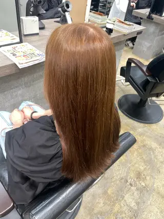 ロング カラー ブレンバイドット所属・ニュアンスカラー/ 🫧レミ(坊主)のヘアスタイル