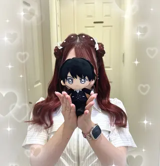 ヘアアレンジ 🎀透明感カラー🎀 ヘアメ／mikotoのヘアスタイル