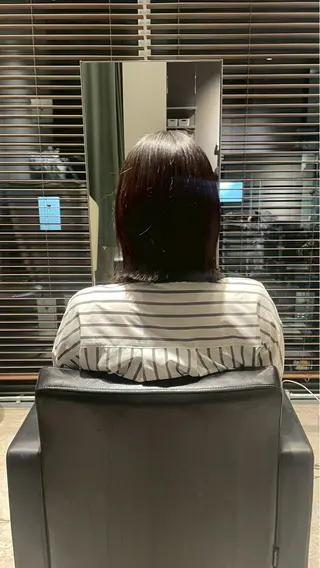 ミディアム S.COEUR×Cu 枚方T-SITE店所属・枚方/ブリーチモデル /パーマモデル募集のヘアスタイル