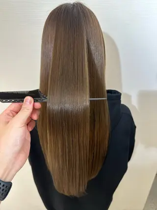 ロング カラー 🌈ハイトーン髪質改 善🌈polon🌟のヘアスタイル