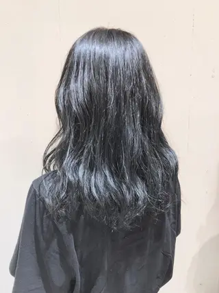 ミディアム カラー パーマ ヘアアレンジ 【ツヤ髪美容師】 ツダケイスケのヘアスタイル