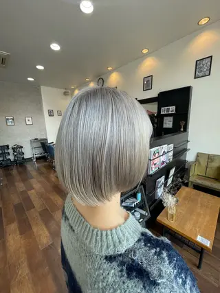 ショート カラー 髪質改善/暖色カラー 海野黎茉のヘアスタイル