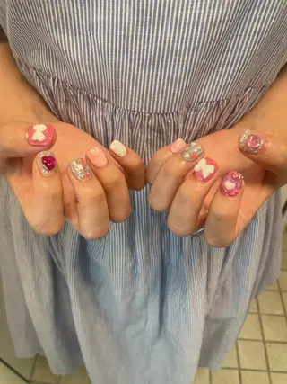 ネイル メンズ/艶髪/カラー サクラ🌸のヘアスタイル