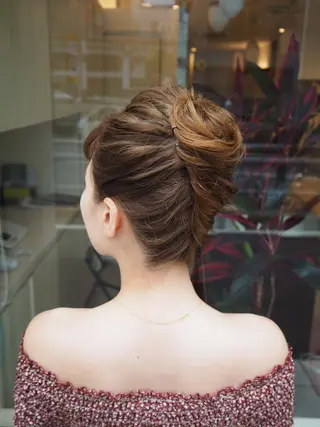 ロング ヘアアレンジ ヘアセット専門店hair make salon R所属・ヘアセット専門店 Rのヘアスタイル