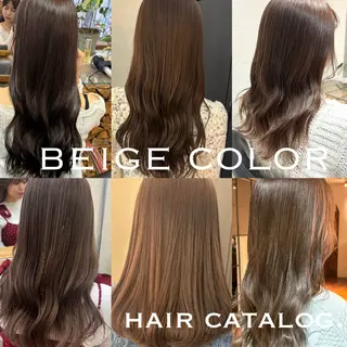 ロング カラー ⌇🌹透明感カラー 🌹ᴍᴇɢᴜᴍɪ ⌇のヘアスタイル