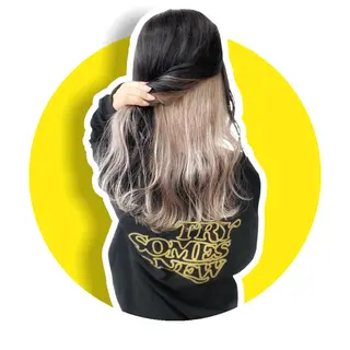 セミロング GATE.所属・GATE. staffのヘアスタイル