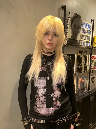 ロング カラー タナカ カナ🫧のヘアスタイル