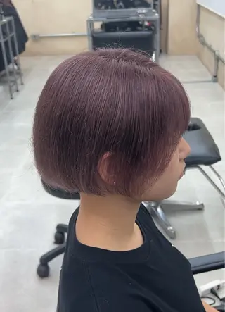 ショート カラー ボブ・パーマ特化 🌟フジタのヘアスタイル