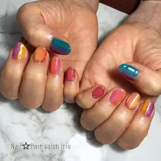 ネイル Hair salon Irie所属・與儀 知佳のネイルデザイン