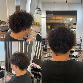 パーマ メンズ Leggu所属・木田 智大のヘアスタイル