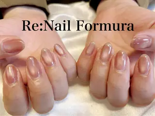 ミディアム Re:Nail Formula所属・kido chieのネイルデザイン