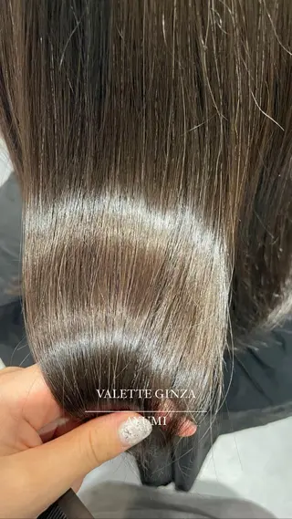 セミロング カラー 銀座/韓国ヘア🤍 レイヤーAYUMIのヘアスタイル