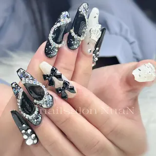 ネイル NuaN ミニモ停止中のネイルデザイン