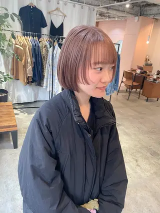 ショート カラー Takuma Suzuki中目黒のヘアスタイル