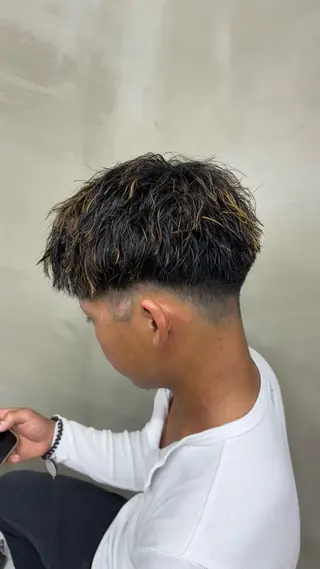 パーマ メンズ GRANDEUR ryuのヘアスタイル