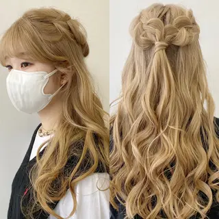 ロング ヘアアレンジ 髙木美緒🌿 レイヤー/アレンジのヘアスタイル