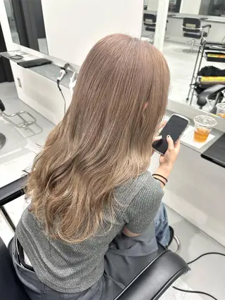 ミディアム 急募/ブリーチモデル /🦋/まゆのヘアスタイル